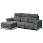 Chaise Longue com Relax Deryl Esquerda