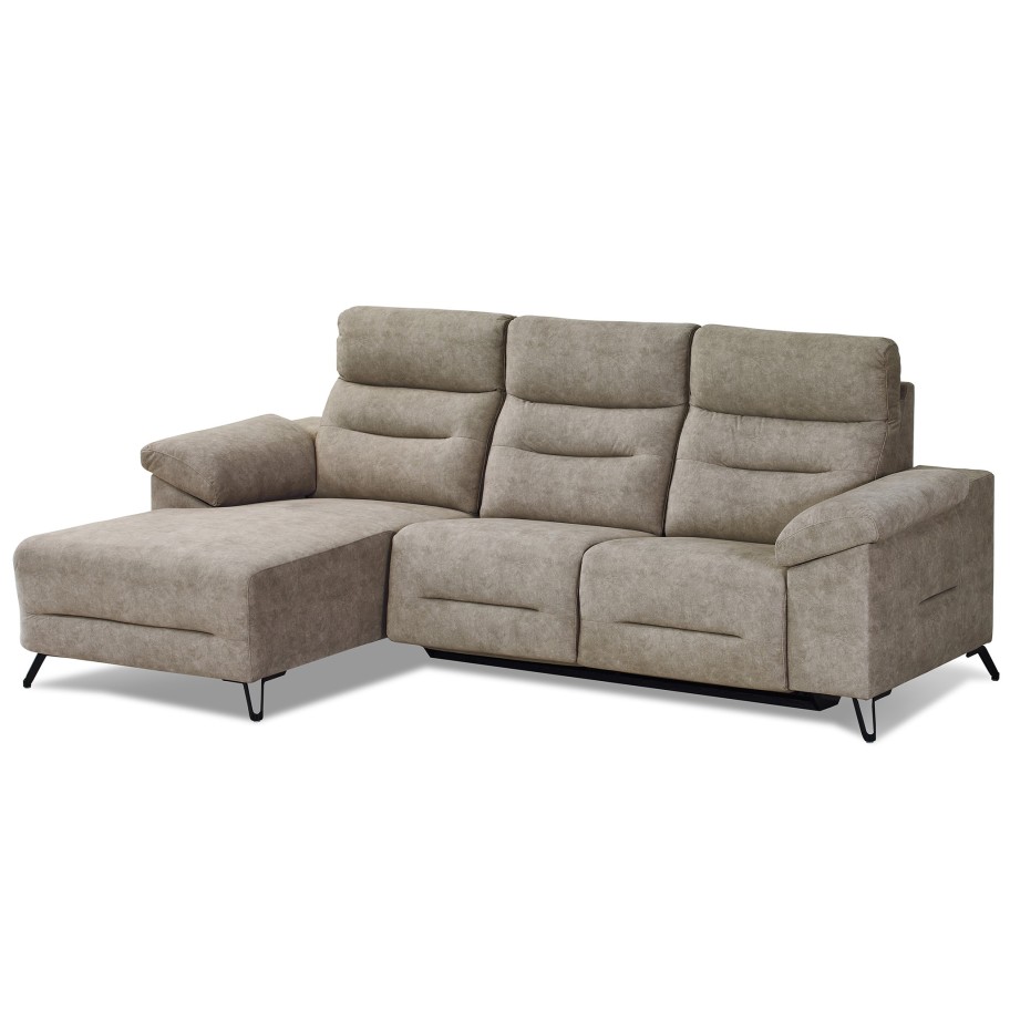 Chaise Longue com Relax Deryl Esquerda
