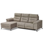 Chaise Longue com Relax Deryl Esquerda