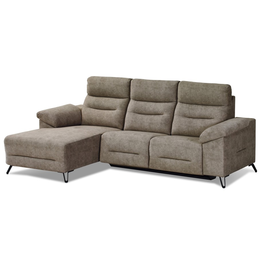 Chaise Longue com Relax Deryl Esquerda
