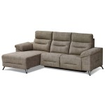 Chaise Longue com Relax Deryl Esquerda