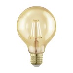 Lâmpada LED Eglo Amber G80 E27 1700K 4W