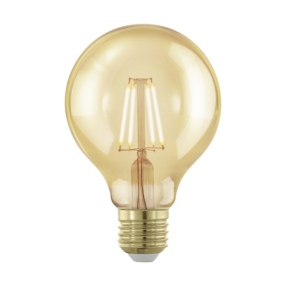 L�mpada LED Eglo Amber G80 E27 1700K 4W