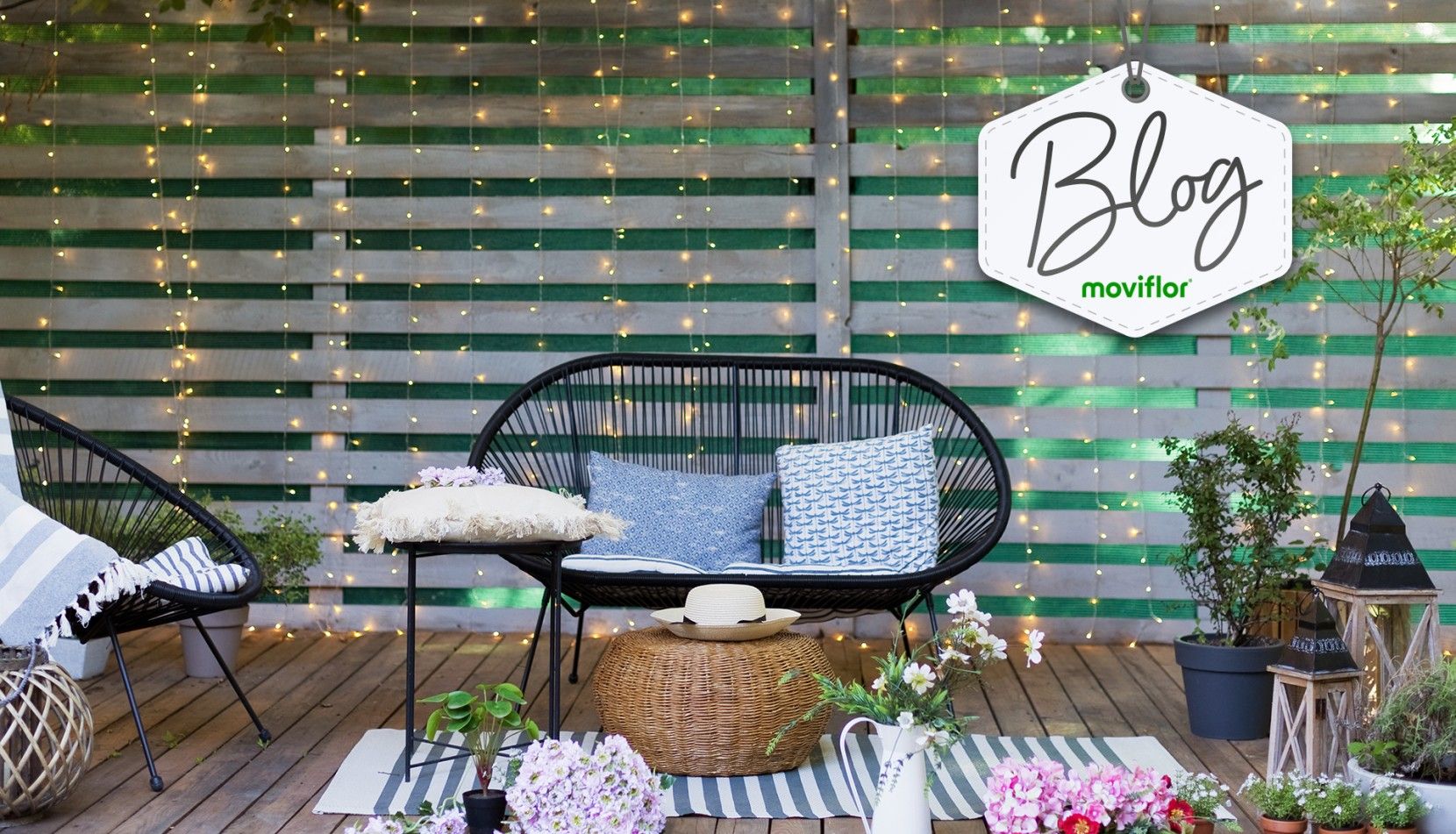 Mveis e acessrios de Jardim Moviflor para aproveitar mais o Vero!