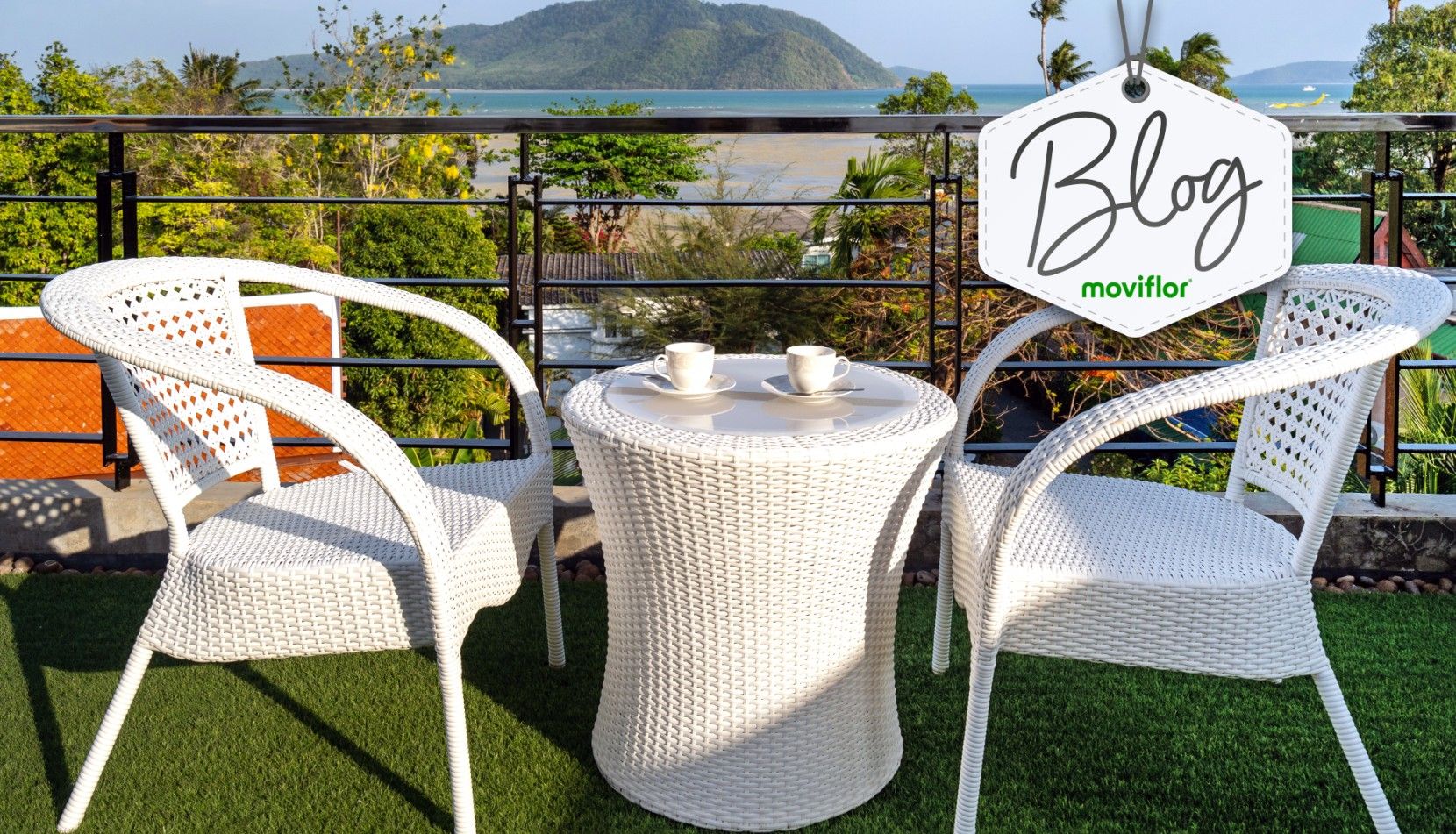 5 ideias para decorar terraos e varandas com relva artificial