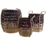 Conjunto 3 Cestos Seagrass