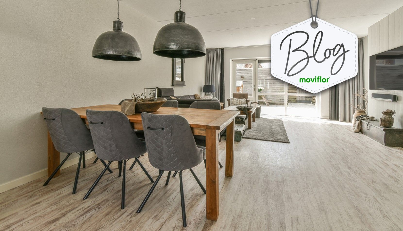 Dicas para decorar a sala de jantar junto  sala de estar