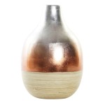 Jarrão Folhas Natural/Laranja