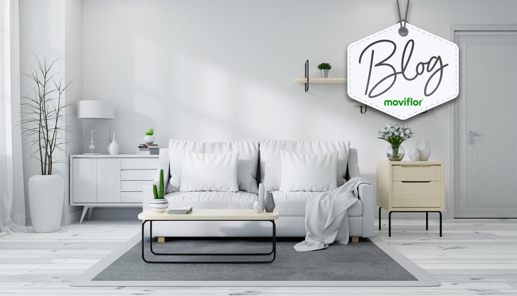 Cor de Agosto na Moviflor: saiba como usar o branco na decoração Cor de Agosto na Moviflor: saiba como usar o branco na decoração