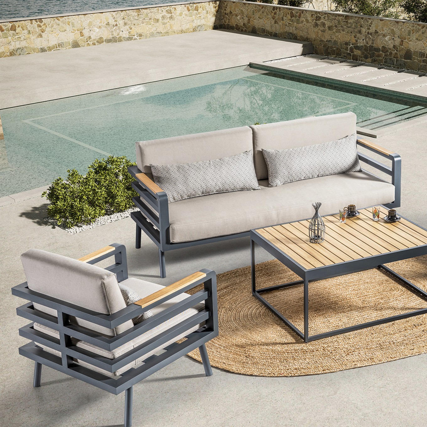 Sof� de Jardim 1 Lugar Tokka