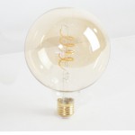 Lâmpada LED Eglo Amber Spiral G125 E27 2200K 4W