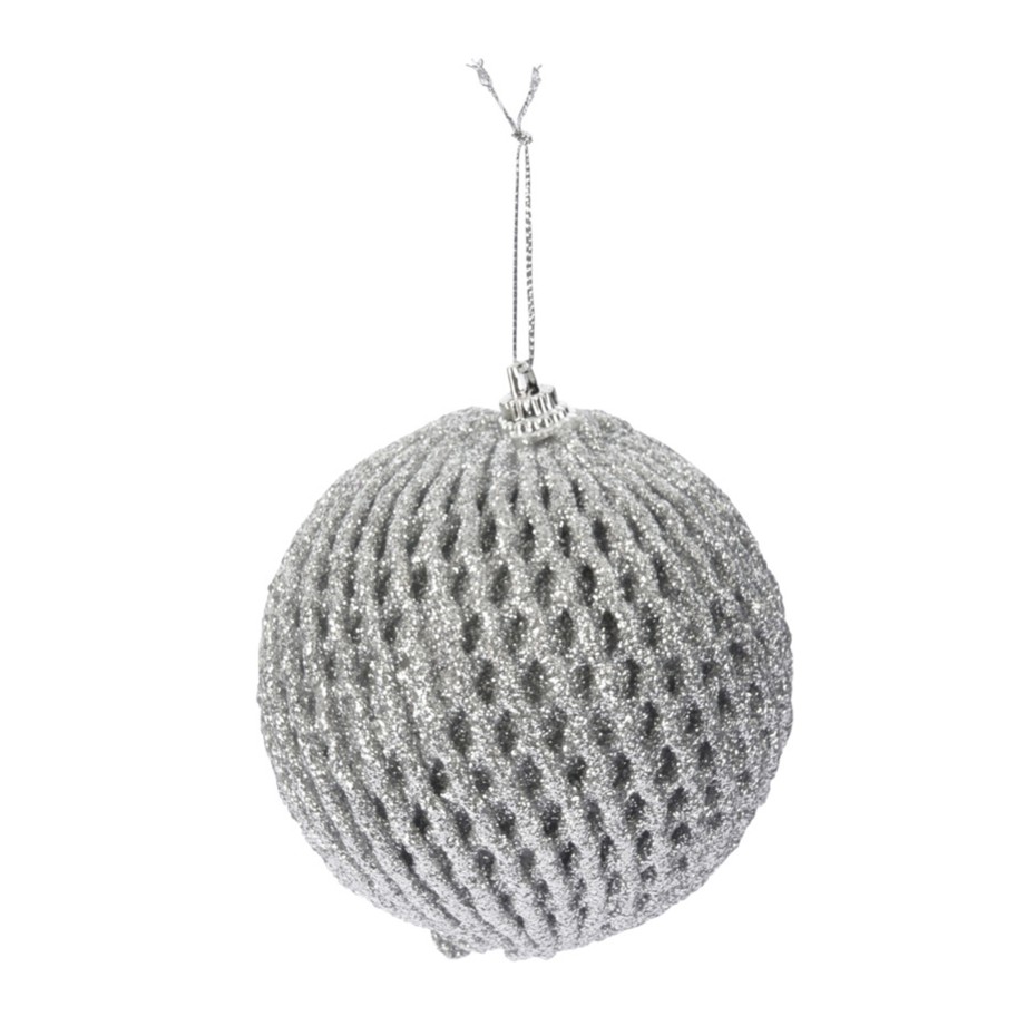 Bola de Natal Glitter 80mm