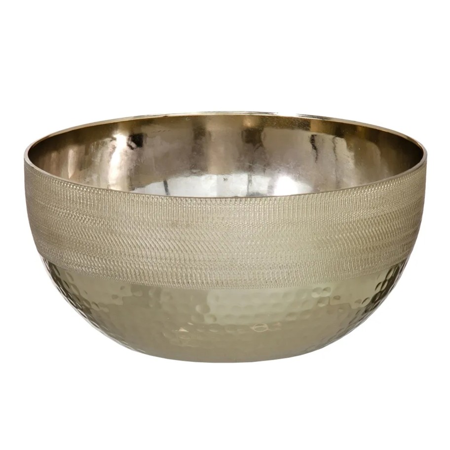 Ta�a Centro de Mesa Ouro