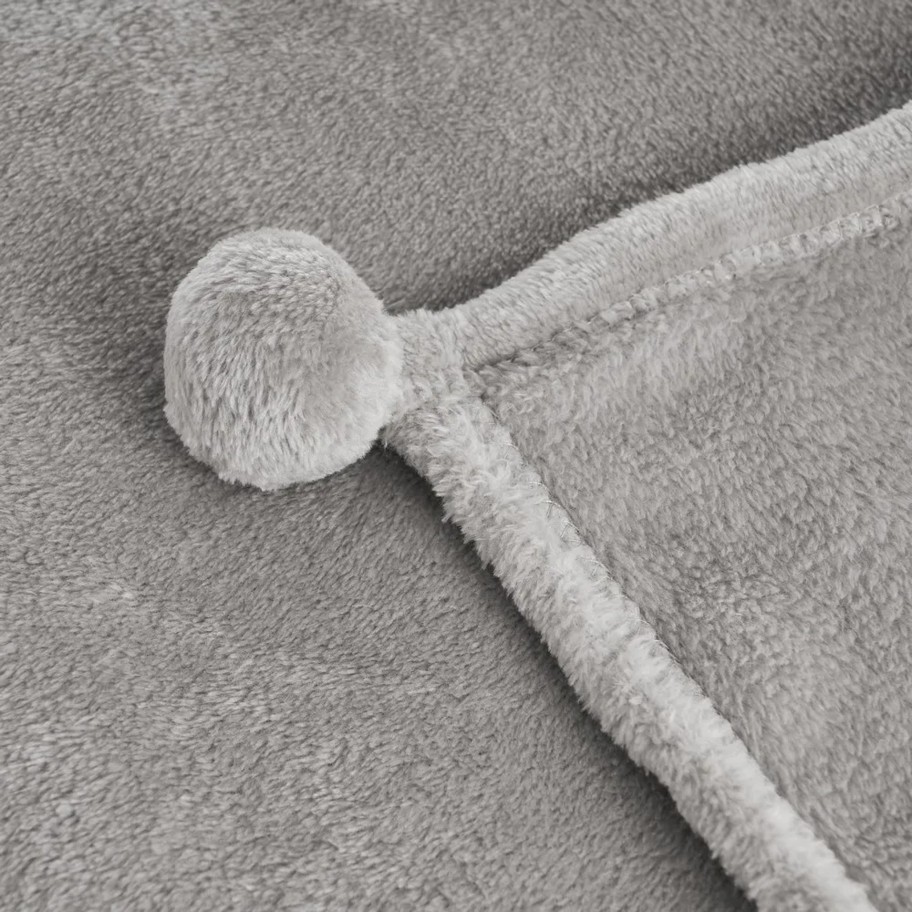 Manta Flanela com Pompons Candy