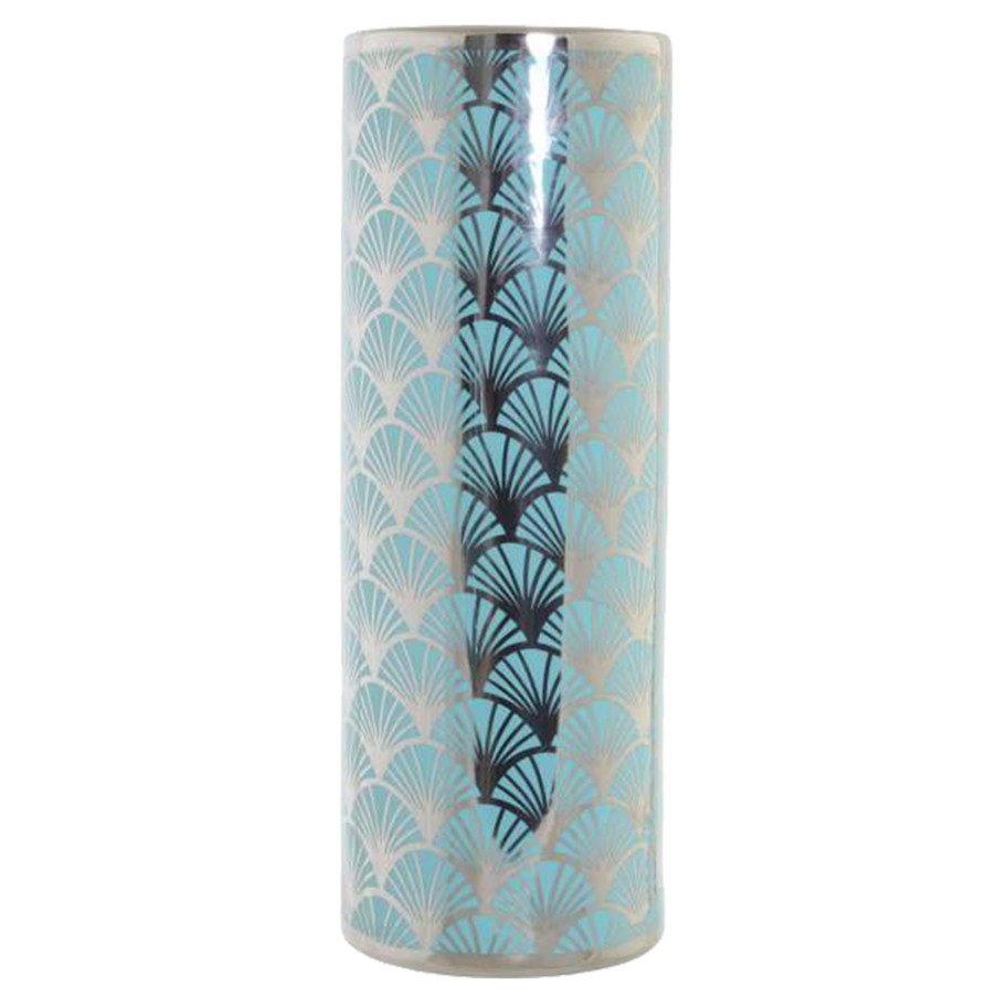 Jarra em Porcelana Cromado Turquesa 1
