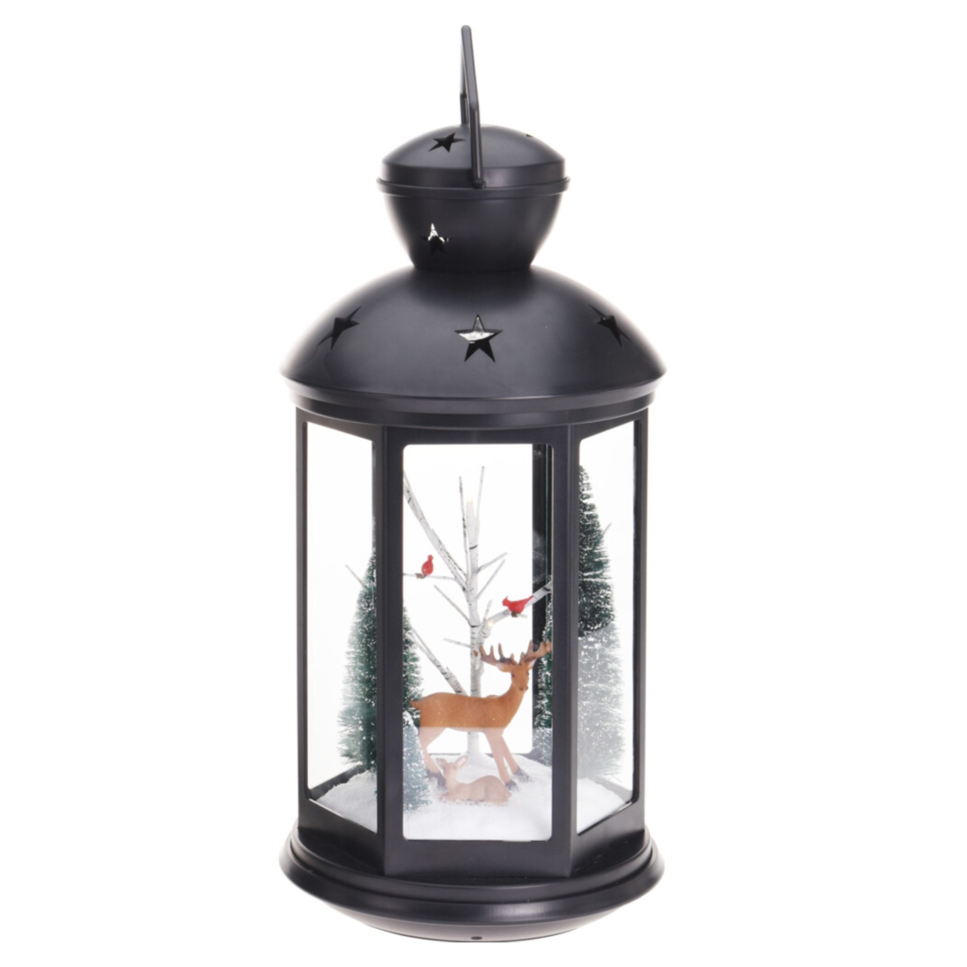Lanterna Led com Decora��o de Natal Sortida