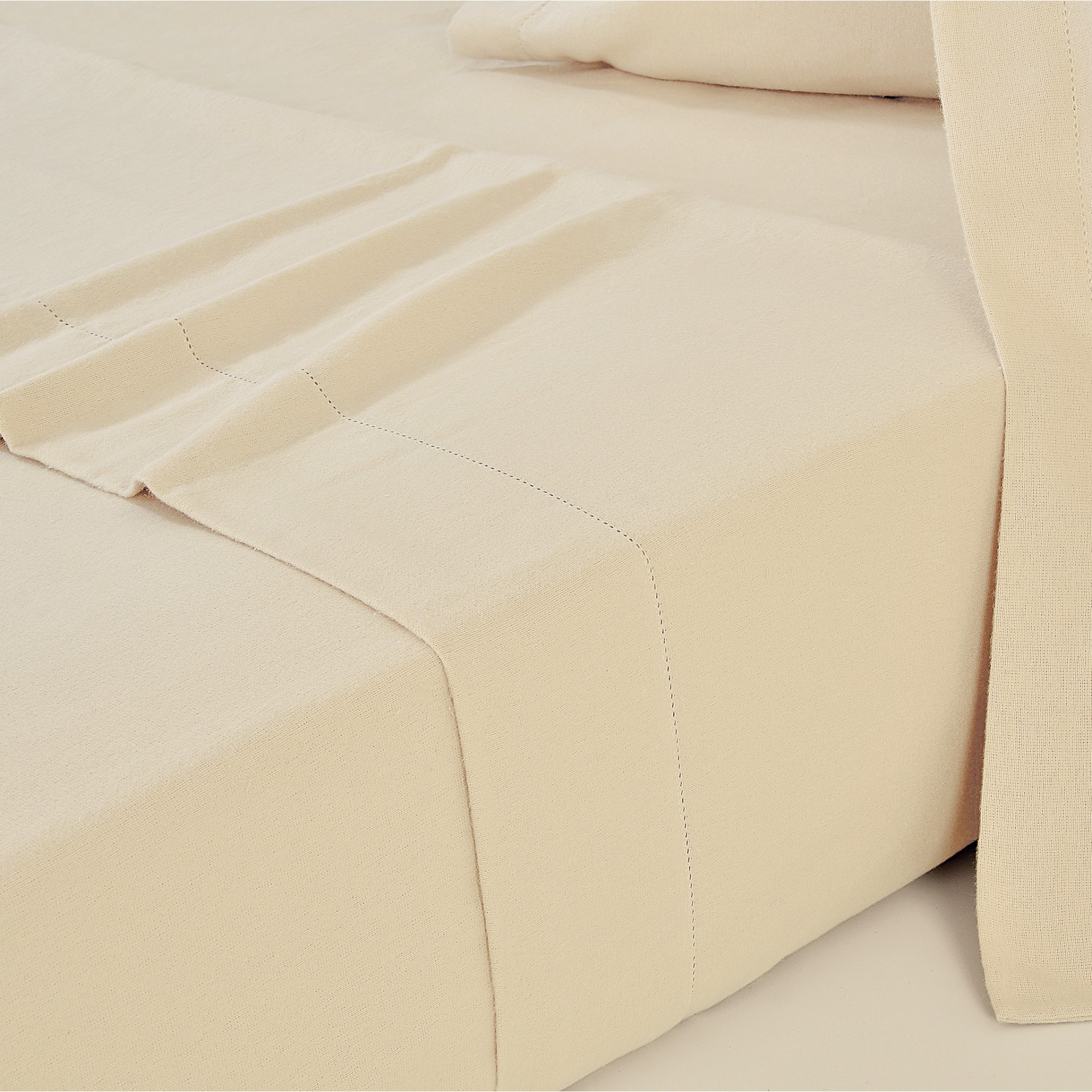 Jogo de Cama Flanela T�rmica Ponto Aberto - Cama 100
