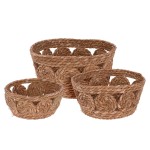 Conjunto 3 Cestos Rodelas