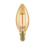 Lâmpada LED Eglo Amber C35 E14 1700K 4W
