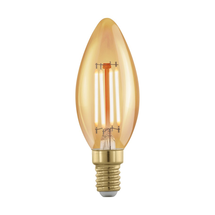 L�mpada LED Eglo Amber C35 E14 1700K 4W