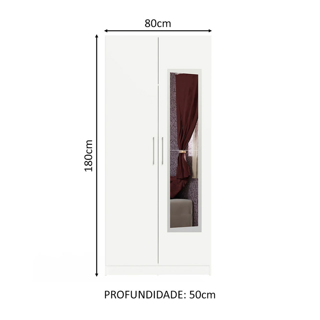 Roupeiro Eko (2 Portas)