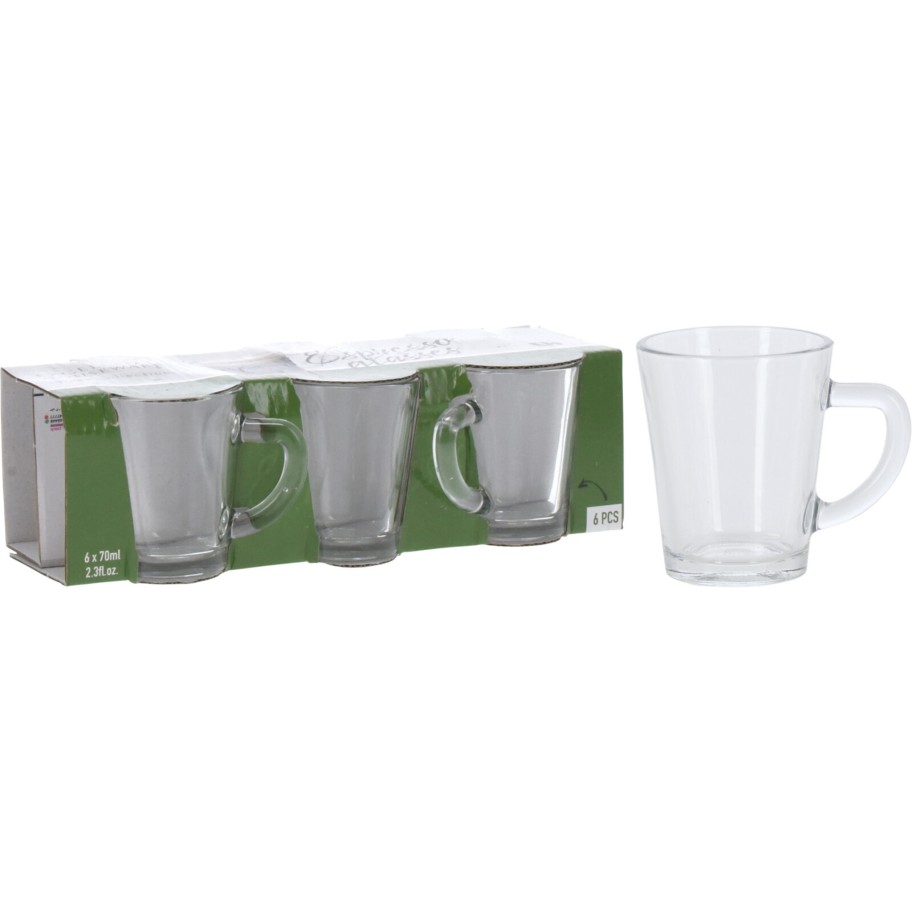 Conjunto 6 Chávenas de Café 70ml