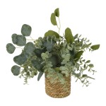 Planta Artificial em Cesta