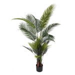 Palmeira Artificial 160cm em Vaso Plástico