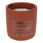 Vela Citronela em Copo Cimento