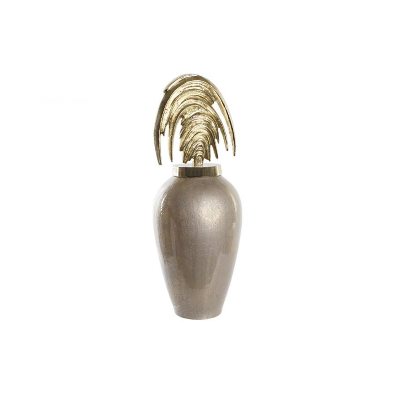Jarra Decorativa com Tampa 25x25x69
