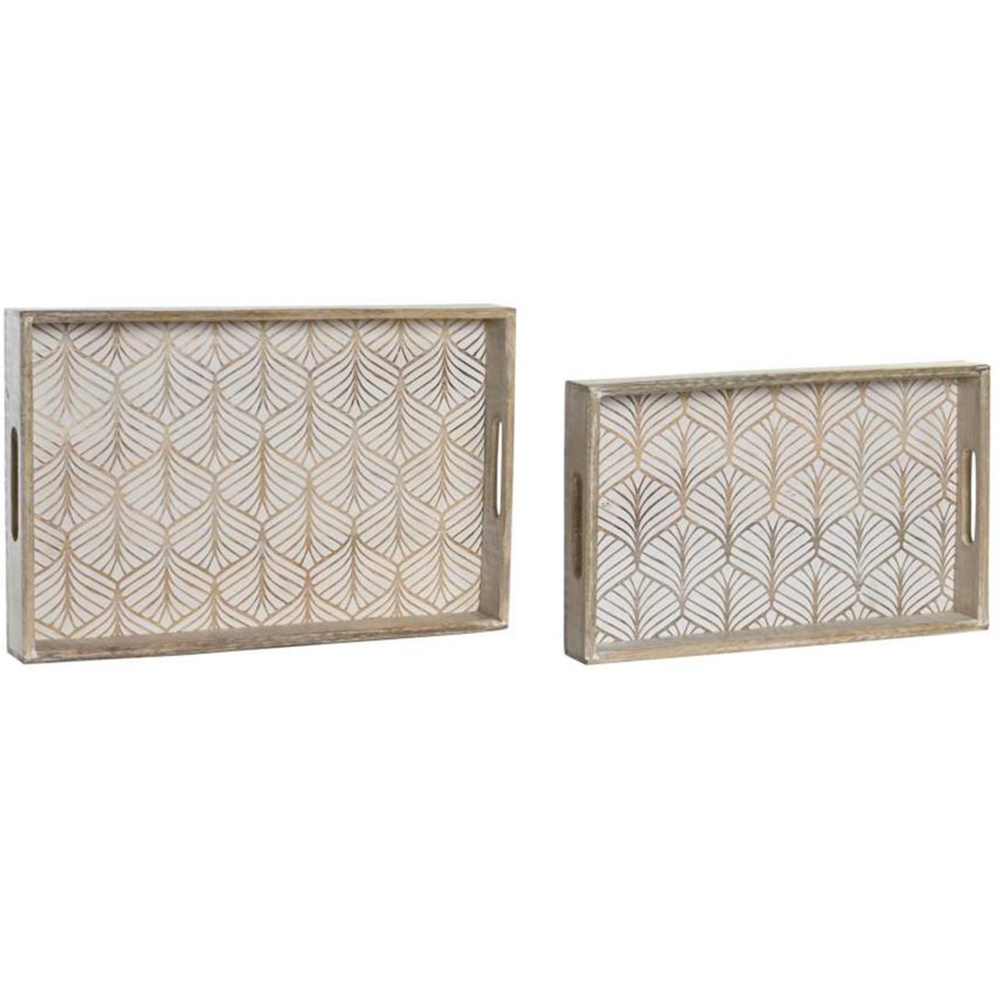 Conjunto 2 Tabuleiros Galhos Decap�