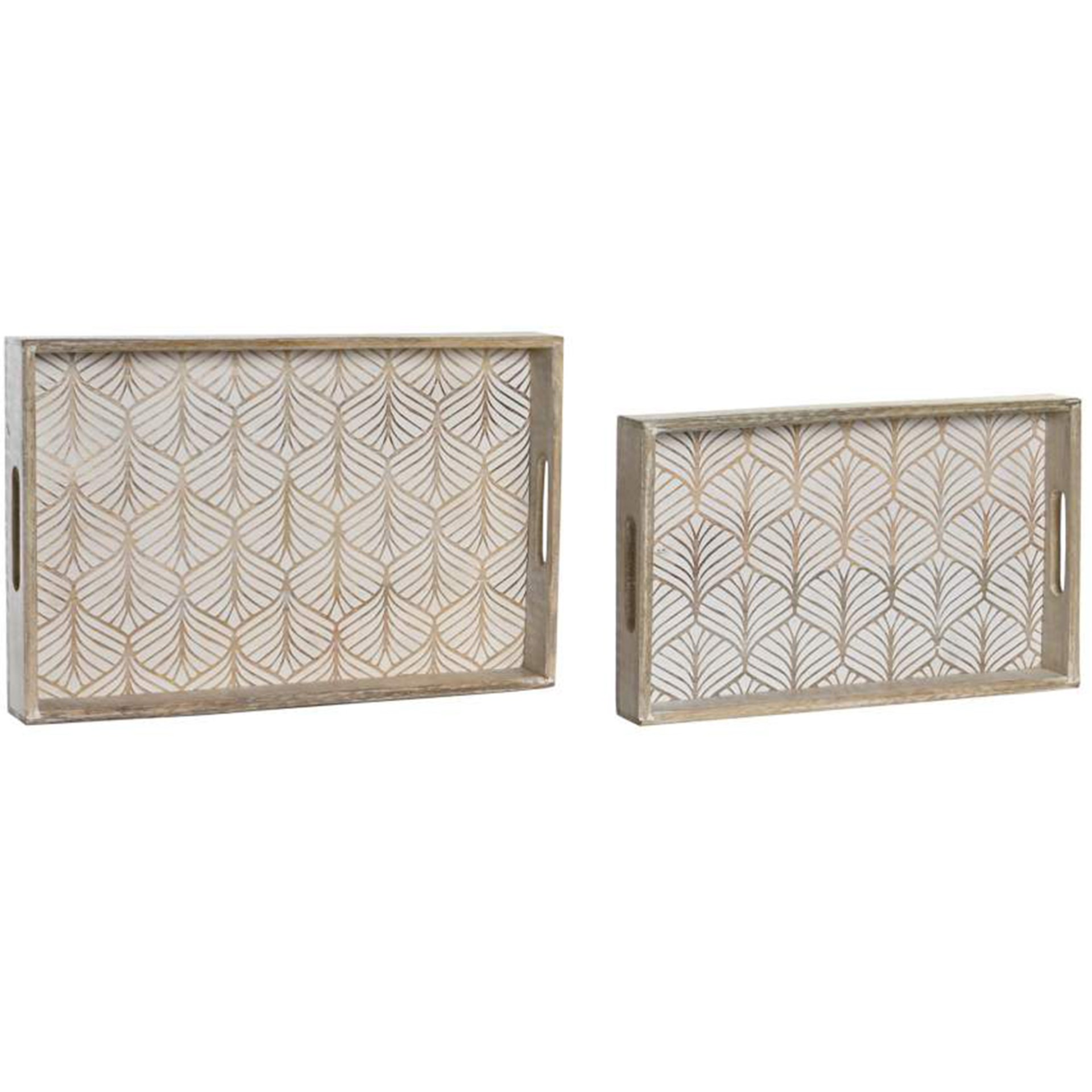 Conjunto 2 Tabuleiros Galhos Decap�
