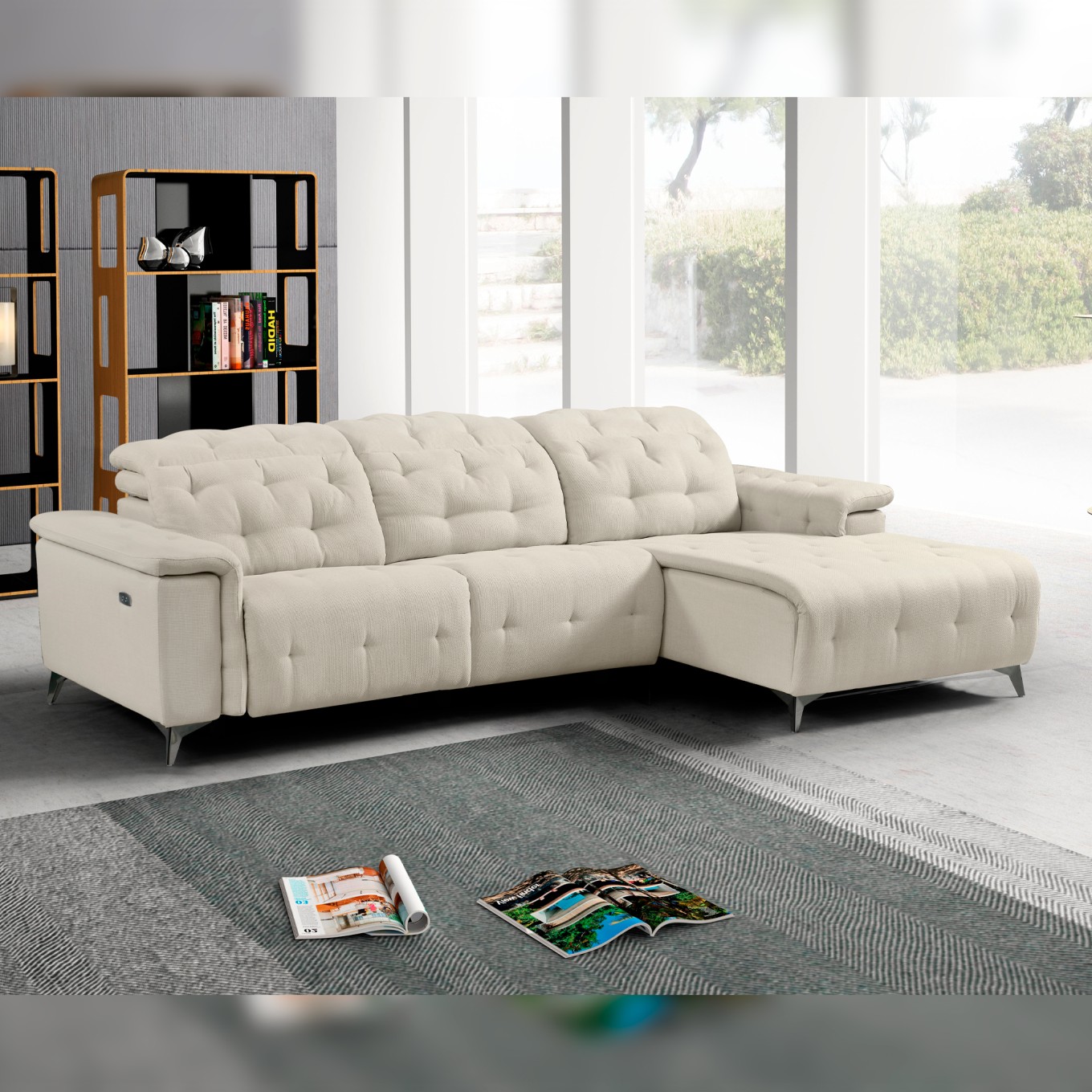 Chaise Longue com Relax Middletown Direita