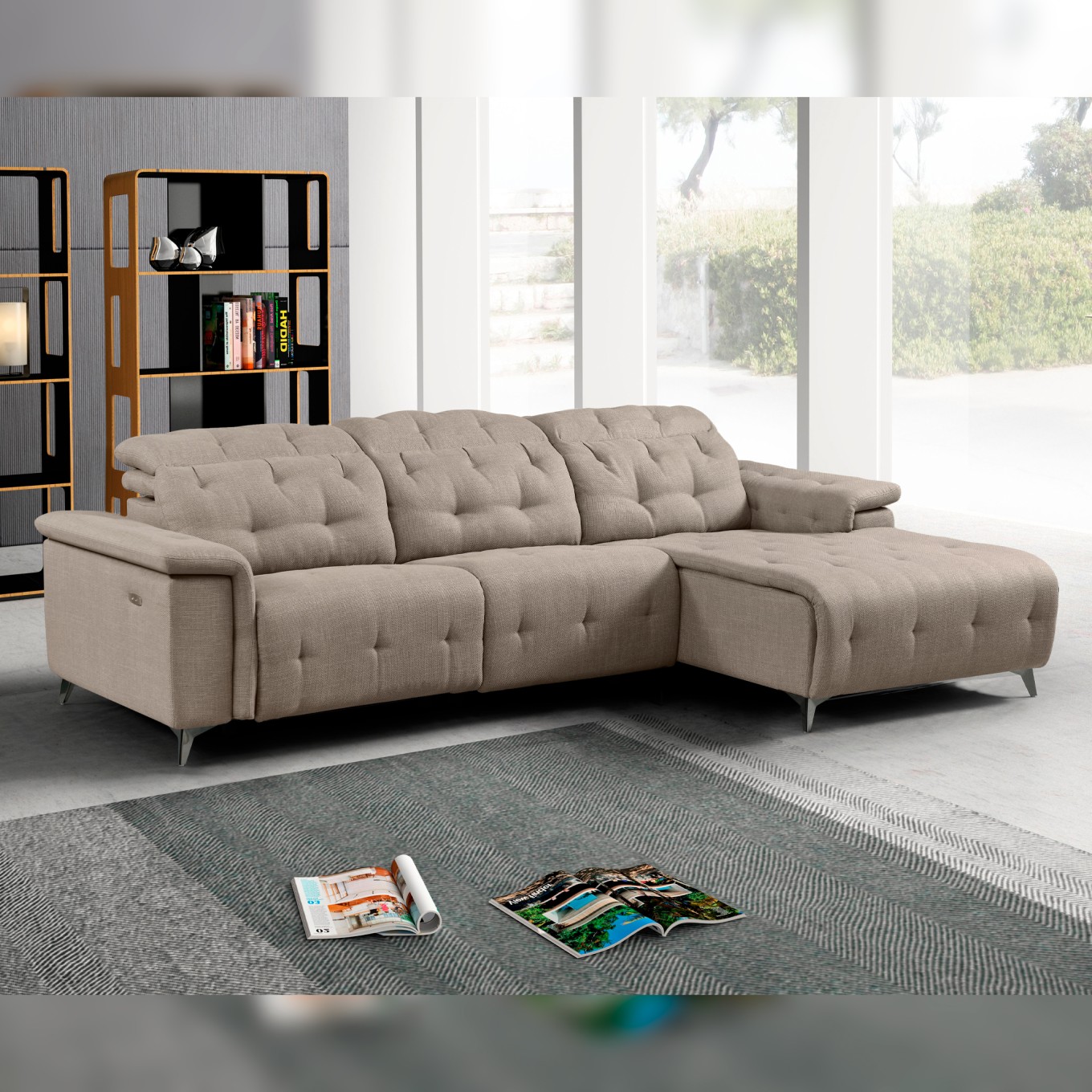 Chaise Longue com Relax Middletown Direita