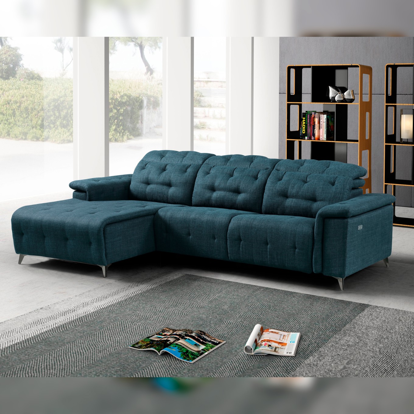 Chaise Longue com Relax Middletown Esquerda