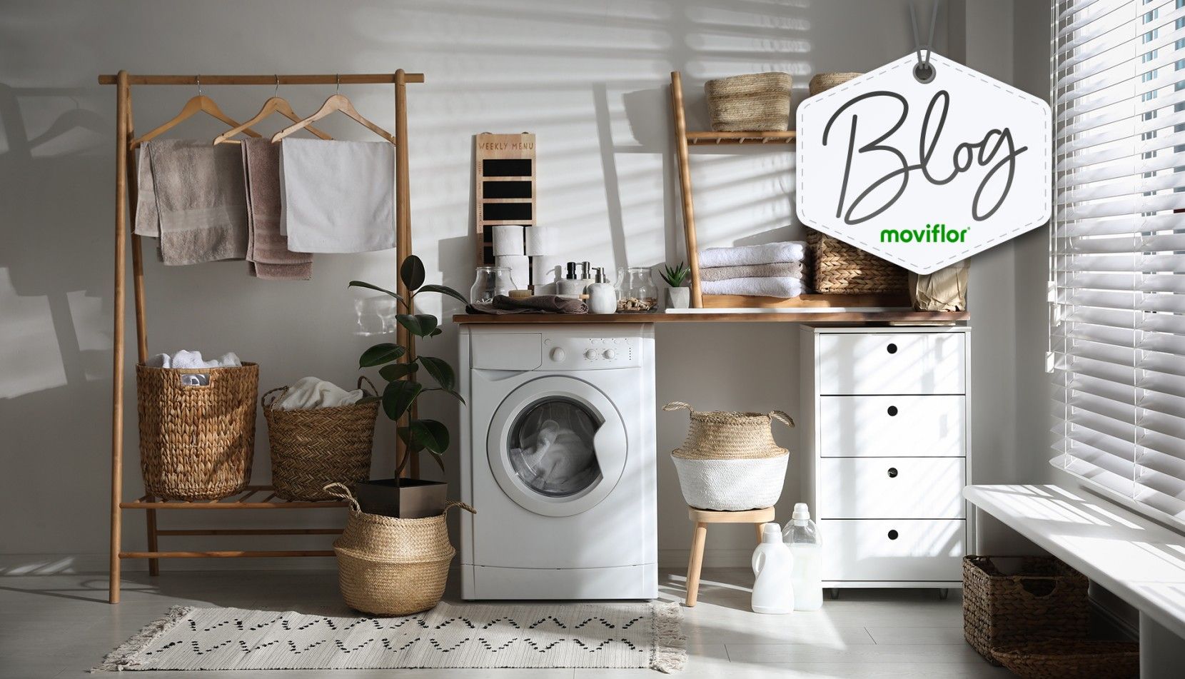 Diviso do ms: lavandaria - inspirao Moviflor para decorar e organizar a sua!