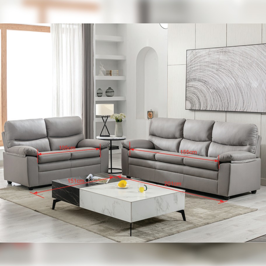 Set Sofás 3+2 Lugares Ontário