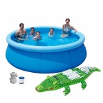 Piscina Insufl�vel Redonda Trend com Filtro 300x76 com Oferta