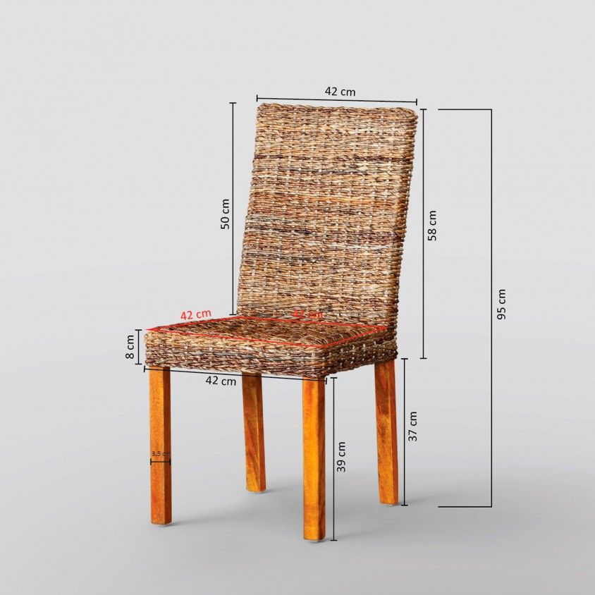Cadeira Sumatra Castanho