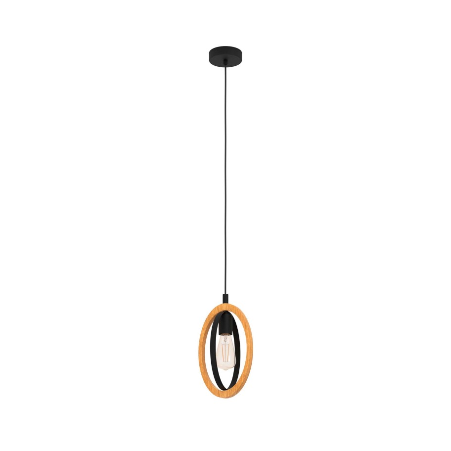 Candeeiro Suspenso de Teto E27 Eglo Basildon Hl/1
