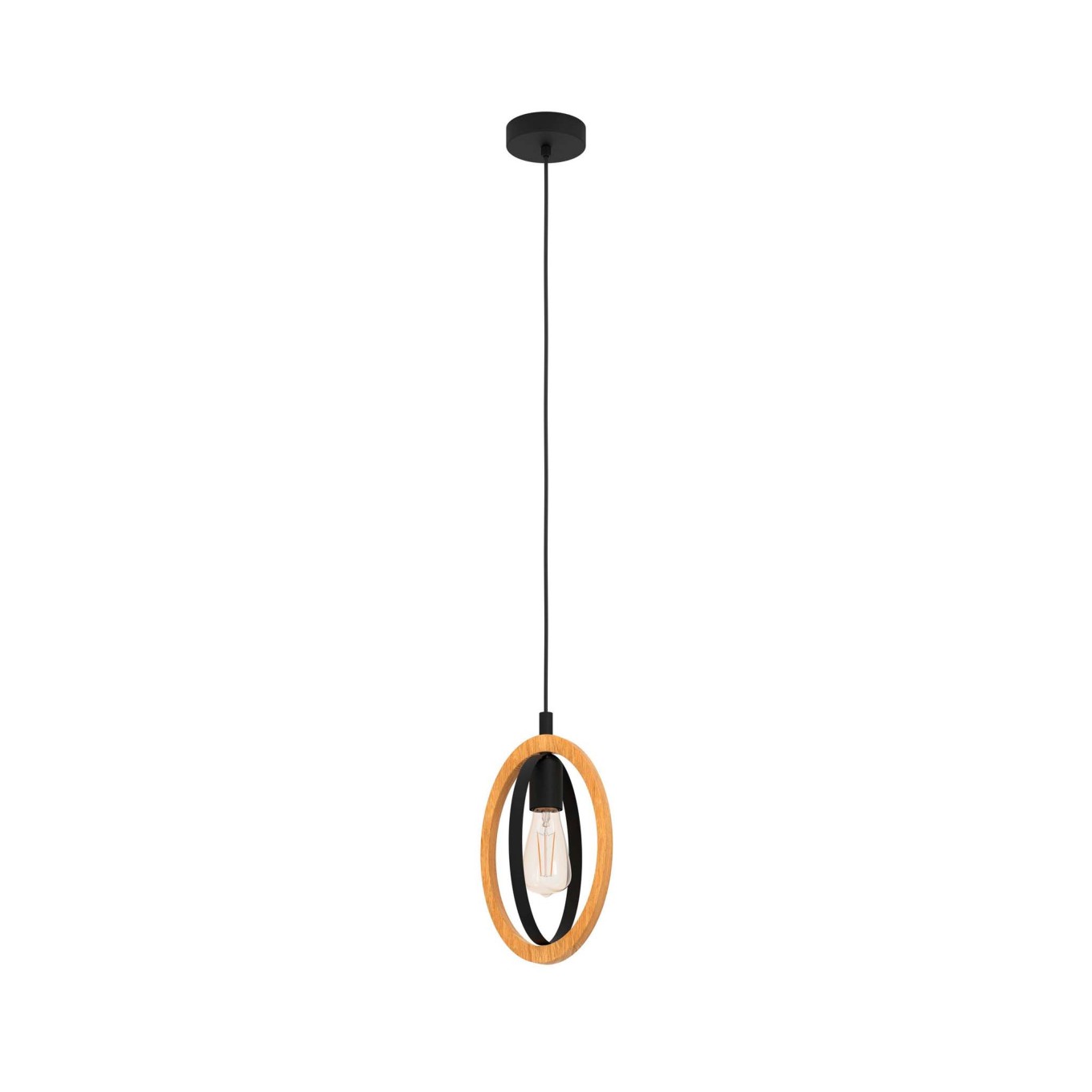 Candeeiro Suspenso de Teto E27 Eglo Basildon Hl/1