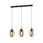 Candeeiro Suspenso de Teto 3xE27 Eglo Basildon Hl/3
