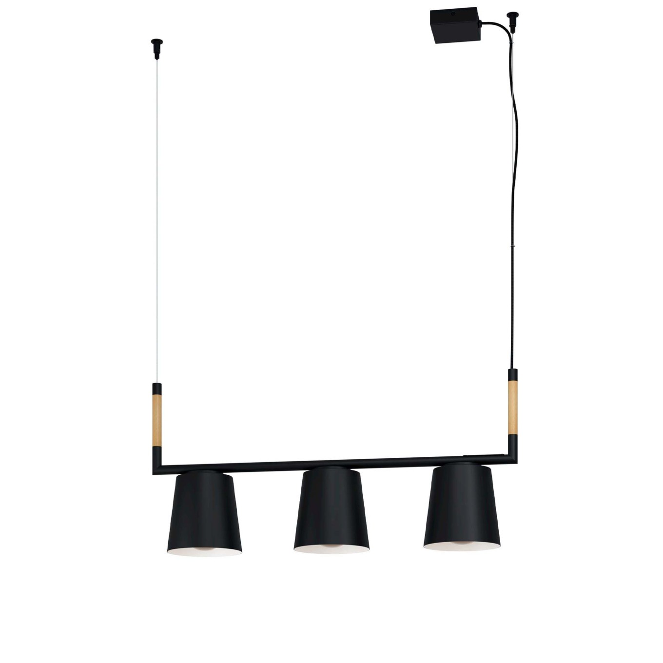 Candeeiro Suspenso de Teto 3xE27 Eglo Lacey Hl/3