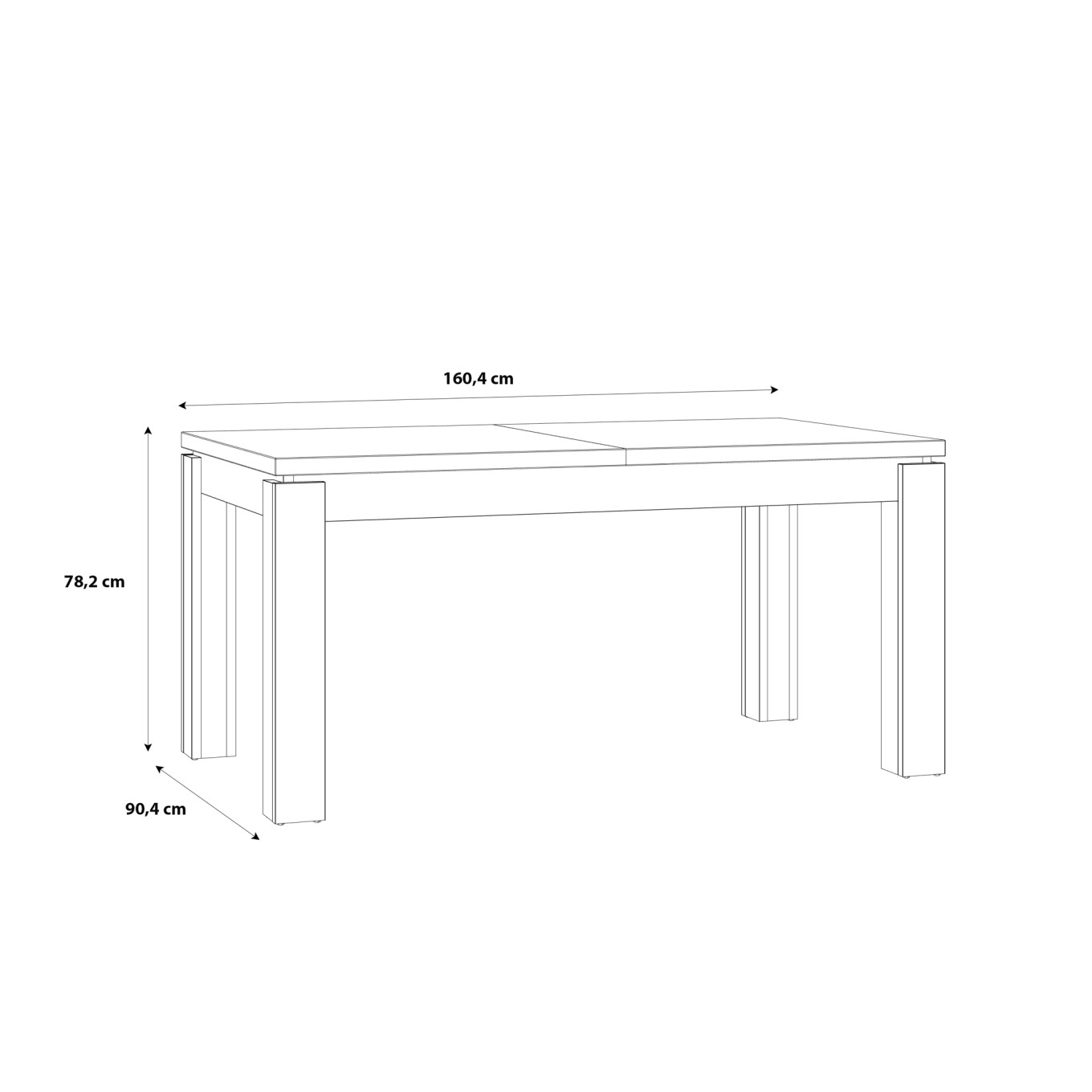 Mesa Extens�vel Kaszimiro