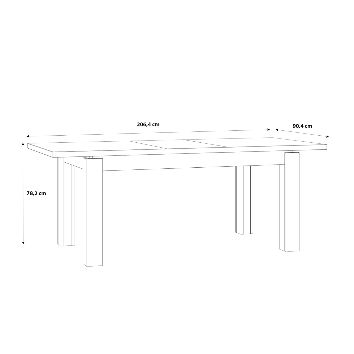 Mesa Extens�vel Kaszimiro