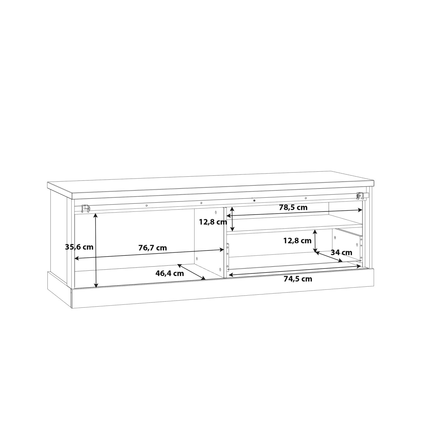 M�vel TV Kaszimiro (1 Porta + 1 Gaveta)