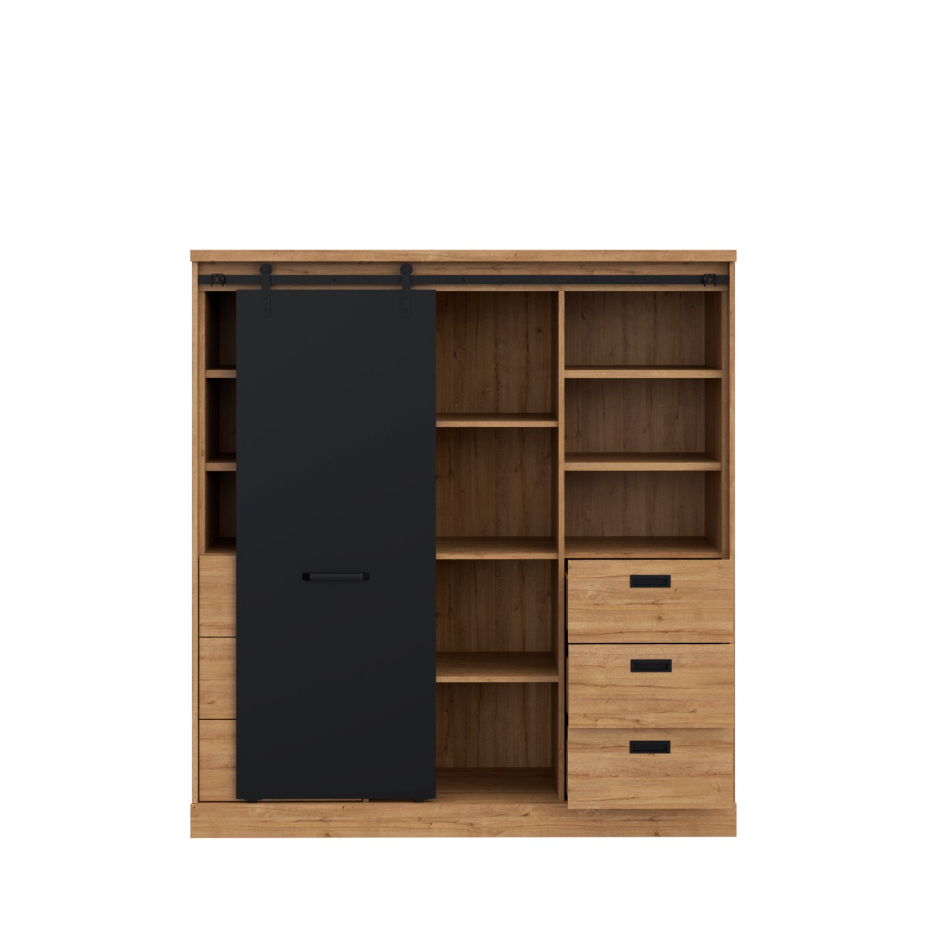 Arm�rio Kaszimiro (1 Porta + 6 Gavetas)