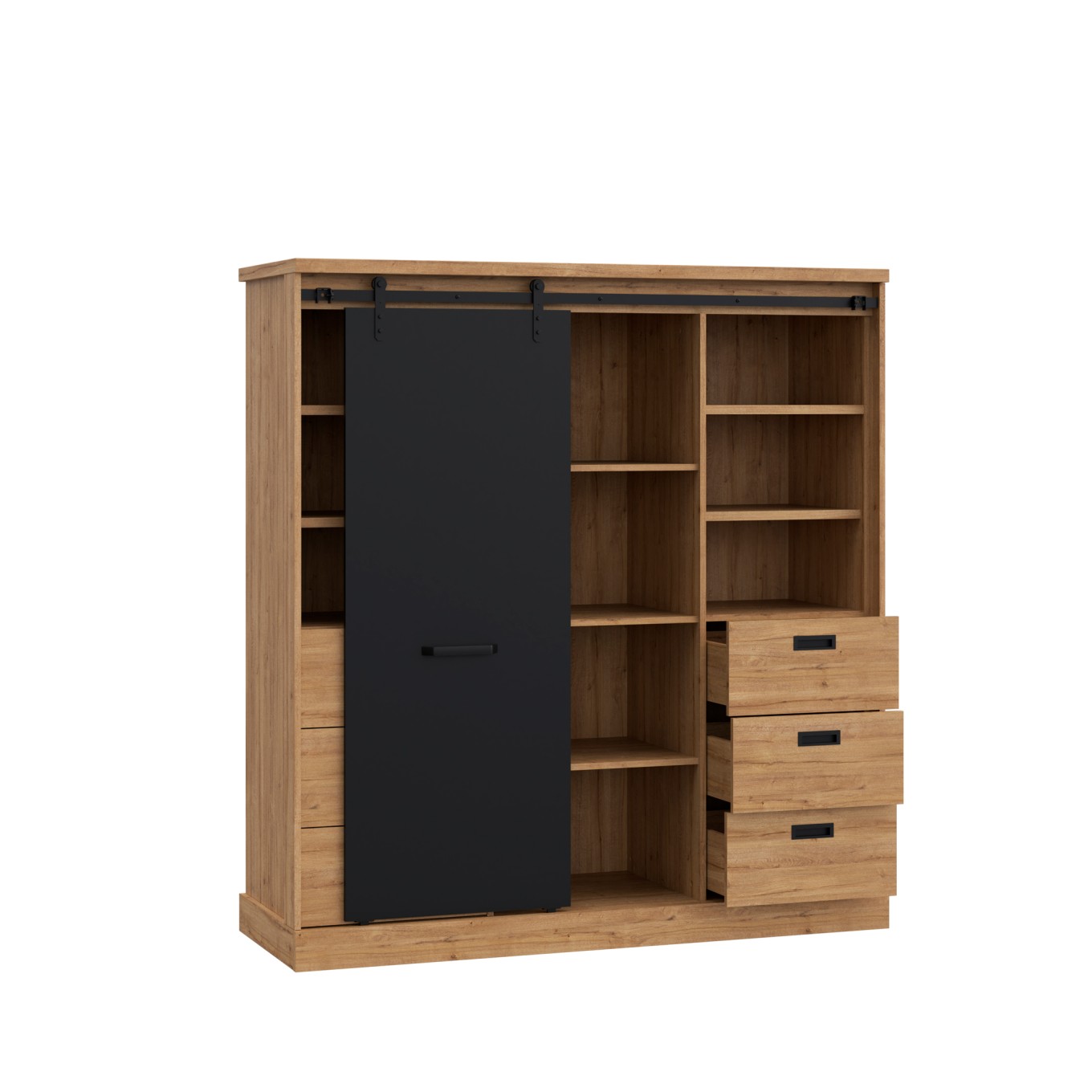 Arm�rio Kaszimiro (1 Porta + 6 Gavetas)