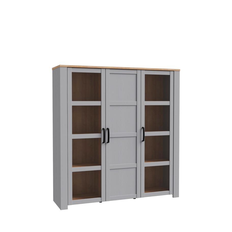 Arm�rio Cristaleira Bohol (3 Portas)