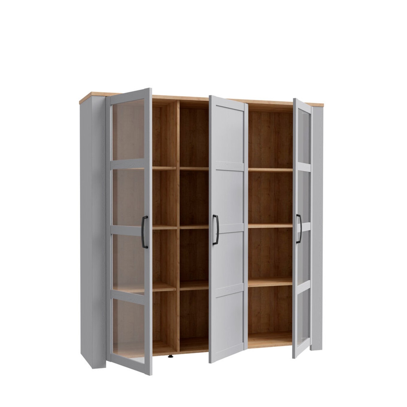Arm�rio Cristaleira Bohol (3 Portas)